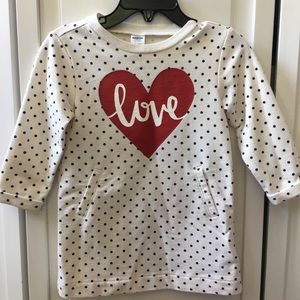 Toddler polka dot dress
